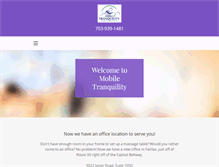 Tablet Screenshot of mt-massage.com
